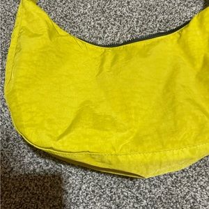 BAGGU medium nylon crescent-sour